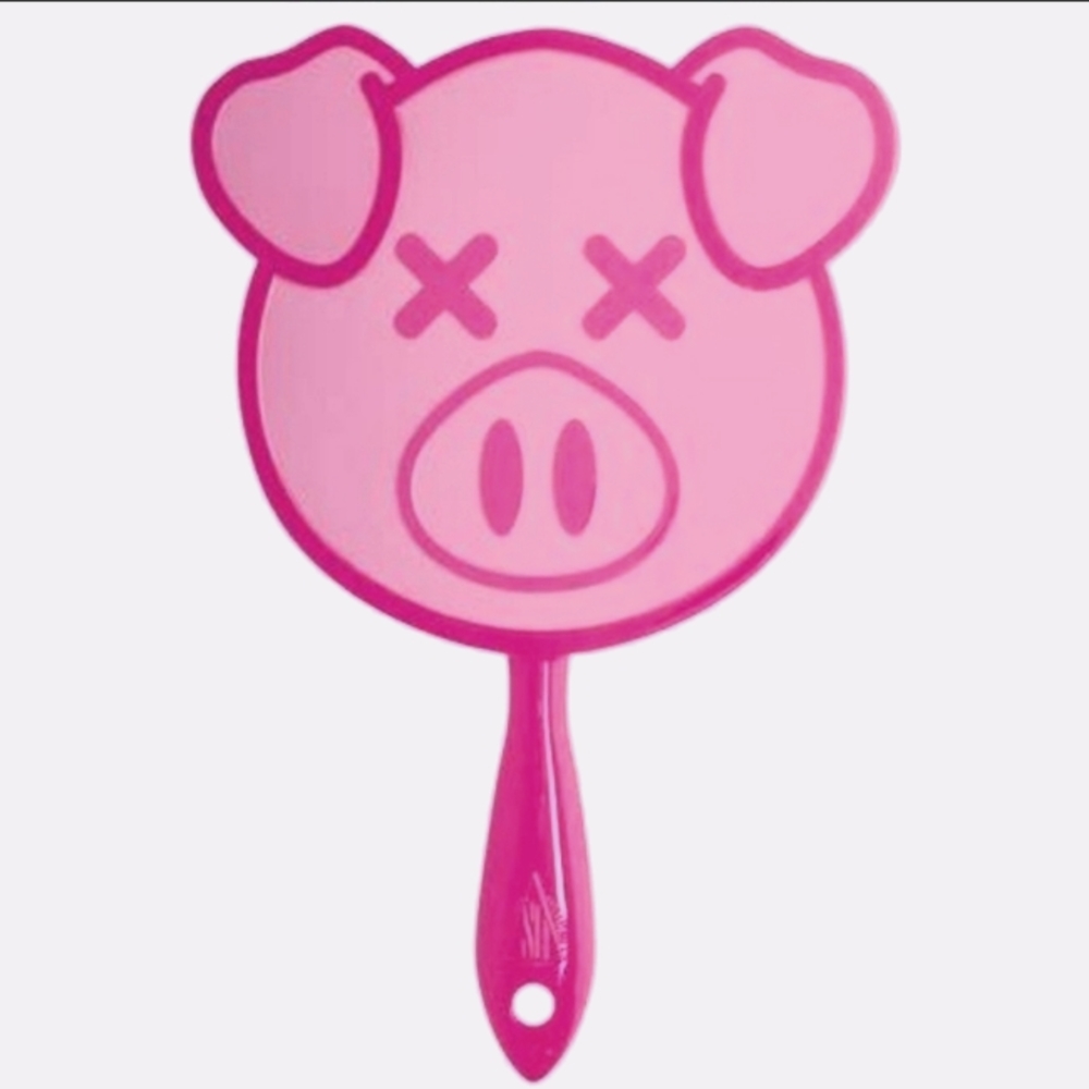 💕Jeffree Star Cosmetics Pink Piggy Hand Mirror!